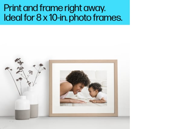 Series 9 of 12 HP Photo Papers, HP Advanced Photo Paper Glossy 65 lb 8 x 10 in. (203 x 254 mm) 25 sheets