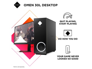 OMEN 30L Desktop, Windows 11 Home, Intel® Core™ i7, 16GB RAM, 512GB SSD,  2TB HDD, NVIDIA® GeForce® RTX 2080 SUPER™