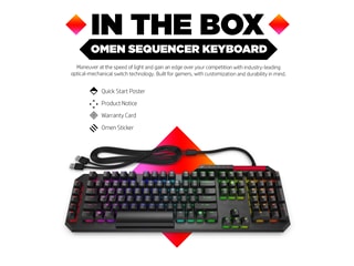 OMEN Sequencer Keyboard