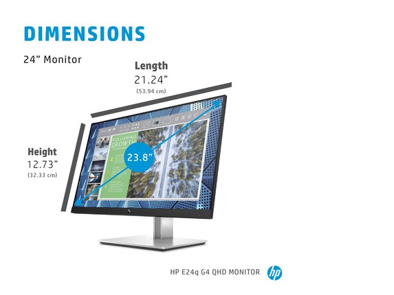 HP E24q G4 QHD Monitor