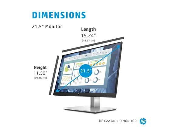 HP E22 G4 FHD Monitor